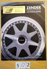 Zender alloy wheel for sale  Shipping to Ireland