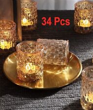 36pcs glass candle for sale  Flint