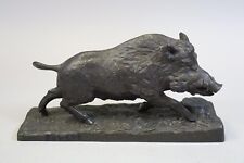 Wildschwein keiler bronze gebraucht kaufen  Stadtbergen