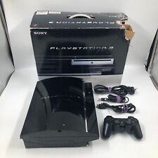 Consola PS3 Playstation 3 FAT 60 GB en caja PAL 25F4, usado segunda mano  Embacar hacia Argentina