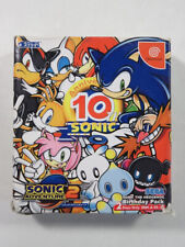 SONIC ADVENTURE 2 BIRTHDAY PACK 10TH ANNIVERSARY SEGA DREAMCAST (DC) NTSC-JPN (C comprar usado  Enviando para Brazil