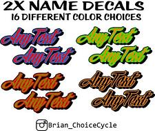 Name decals stickers for sale  Jackson