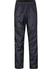 Marmot Mens L PreCip Eco Full Zip Black Waterproof Breathable Rain Pants EUC for sale  Shipping to South Africa