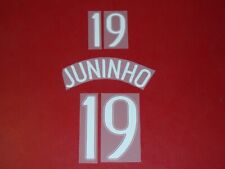 NAMESET FLOCAGE OFFICIEL JUNINHO EN JUNIOR BRESIL AWAY 2006-2008 comprar usado  Enviando para Brazil