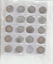 Silbermünzen sammlung 72 gebraucht kaufen  Arzheim