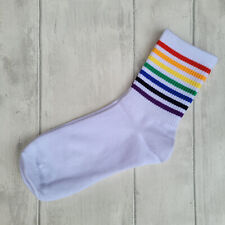 Lgbtq rainbow socks for sale  NOTTINGHAM
