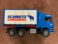 Raro camión de carga grande de plástico Bruder Schmitz Cargobull segunda mano  Embacar hacia Argentina