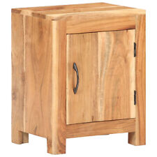 Gecheer Bedside Cabinet 15.7"x11.8"x19.7" Solid Acacia A4Z0 for sale  Shipping to South Africa