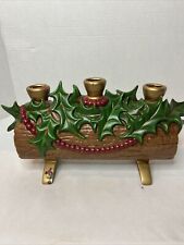Vintage christmas log for sale  Goffstown