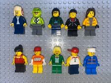 10 LEGO FIGUREK I MANÓW LEGO CITY TOWN RACERS RACERS kolekcja na sprzedaż  PL