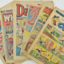 Vintage comics bundle for sale  WALTON ON THE NAZE