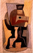 Guitarra no pedestal (1920) por Pablo Picasso - Impressão artística 17 x 22 - 00801 comprar usado  Enviando para Brazil