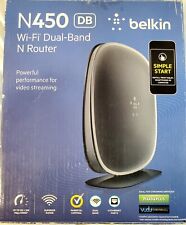 Router inalámbrico N Belkin N450 4 puertos 10/100 (F9K1105V1) segunda mano  Embacar hacia Argentina