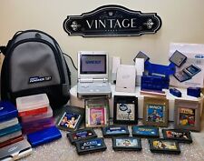 Usado, Antigo 2002’Nintendo Game Boy Advance SP com 12 Jogos, Bolsa de Transporte, + Acessórios Novo PA comprar usado  Enviando para Brazil