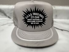 Vintage trucker hat for sale  Garden City