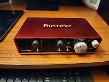 Interface de áudio USB Focusrite Scarlett 2i2 (2ª geração), ESTADO PERFEITO comprar usado  Enviando para Brazil