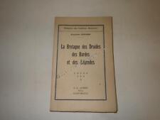1930.bretagne druides bardes d'occasion  Saint-Brieuc