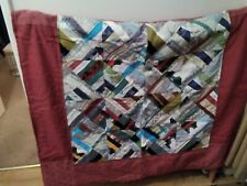 Patchwork lap quilt for sale  KENILWORTH