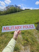 Vintage military police for sale  NEWQUAY