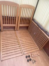 Wooden baby cot for sale  TELFORD