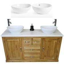 Solid oak bathroom for sale  Shipping to Ireland