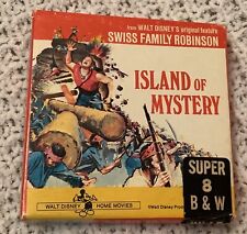 Used, 8 MM Movie Swiss Family Robinson Island of Mystery B&W Super 1112 Walt Disney for sale  Shipping to South Africa