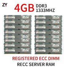 64GB 32GB 16GB 8GB 4GB DDR3 PC3-10600R 2RX4 Reg error-correcting memoria de servidor de código para Hynix Lote segunda mano  Embacar hacia Spain