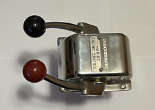 Morse Marine Engine Control 031001-001 Twin Engine Gear Shifters Black Red knob, used for sale  Shipping to South Africa
