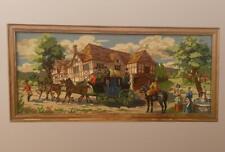 Antique needlepoint equestrian for sale  Palm Springs