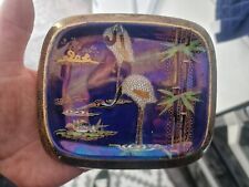 V Rare Carlton Ware Lustre Teapot Stand Stork & bamboo for sale  Shipping to South Africa