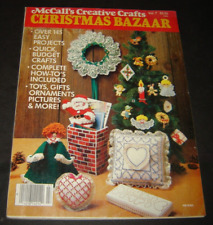 Revista McCall’s Creative Crafts Christmas Bazaar Vol. Presentes para brinquedos 7 - 1983 comprar usado  Enviando para Brazil