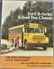 1980 Ford School Bus Truck Folheto de Treinamento de Vendas B-600 700 Excelente Original comprar usado  Enviando para Brazil