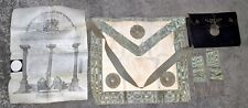 Vintage masonic regalia for sale  CONSETT