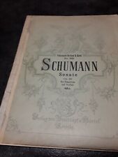 Schumann sonate op.121 d'occasion  Francaltroff