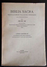 Biblia sacra liber usato  Roma