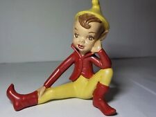 Vintage Pixie Elf Figurine 3.5" Holland Mold, used for sale  Shipping to South Africa