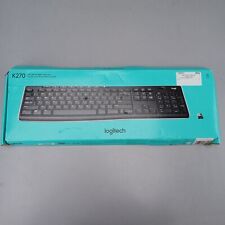 Teclado sem fio Logitech K270 tamanho completo - TESTADO comprar usado  Enviando para Brazil