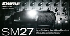 Shure sm27 großmembran gebraucht kaufen  DO-Huckarde