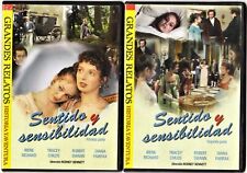 GRANDES RELATOS historia y aventura: SENTIDO Y SENSIBILIDAD (2 dvd) Ed. diarios., usado segunda mano  Barcelona