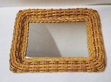 Rattan wall mirror for sale  Chillicothe