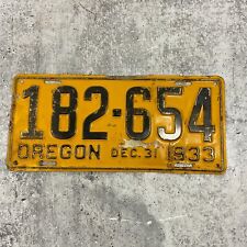Oregon dec. 1933 for sale  Seattle
