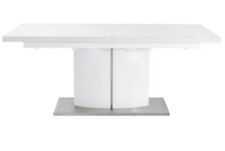 white gloss dining table for sale  UK