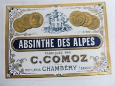 étiquette absinthe bistrot d'occasion  Seyssel