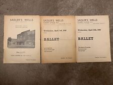 Sadlers wells ballet for sale  DUNDEE