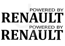 Renault powered stickers for sale  GRIMSBY