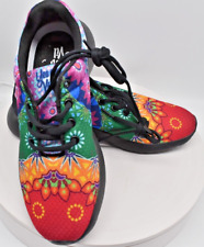 Tênis Yes We Vibe tecido colorido sapatos casuais: feminino 8W, masculino 6 UE 39 comprar usado  Enviando para Brazil