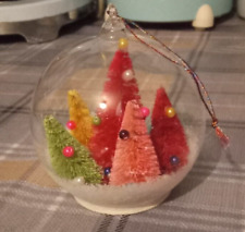 Glass christmas tree for sale  LIVERPOOL