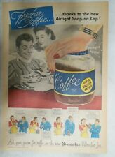 Usado, Duraglas Ultra-Vac Jar Now Fresher Coffee Ad:!  de 1947 11 x 15 polegadas comprar usado  Enviando para Brazil