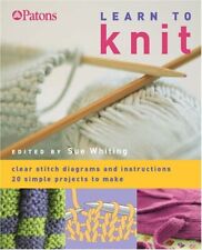 Learn knit paperback for sale  UK