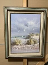 GORDON Original Oil Painting Seascape Scene Signed and Framed for sale  Shipping to South Africa